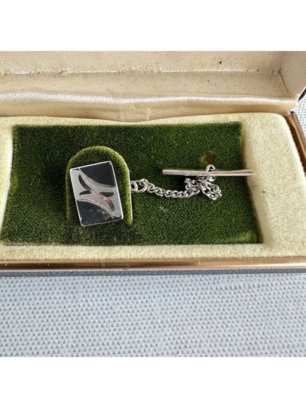 Vintage Foster's Fine Jewelry Gold Filled Tie Tack New Old Stock in Box